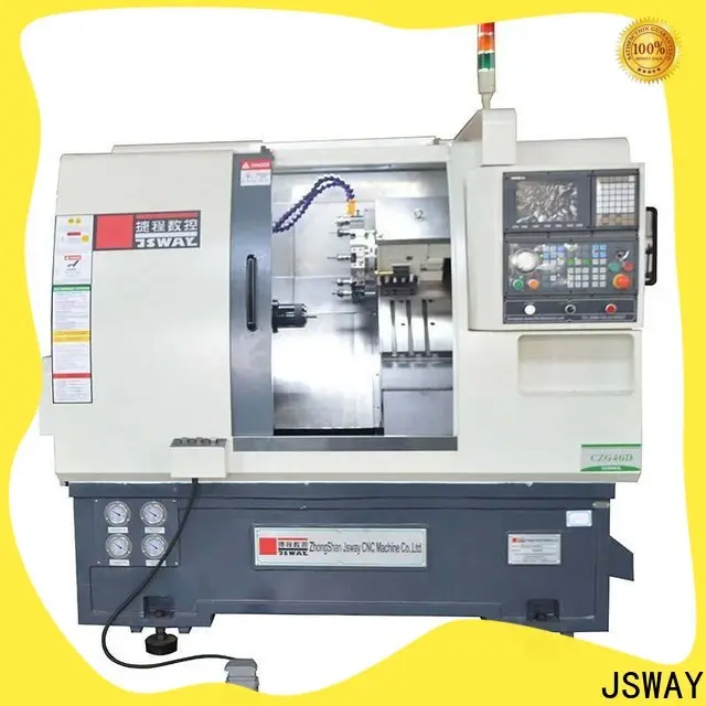 JSWAY SUPER CNC Lathe Machine Working Proveor para fábrica 1