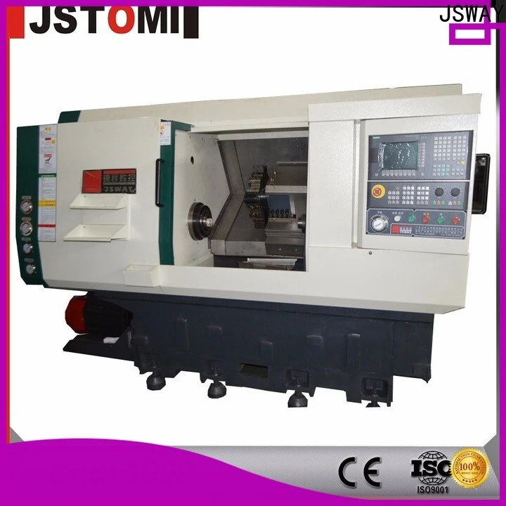 JSWAY PRECISE COMPACT CNC TORTHE con ATSTOCK para el lugar de trabajo 1