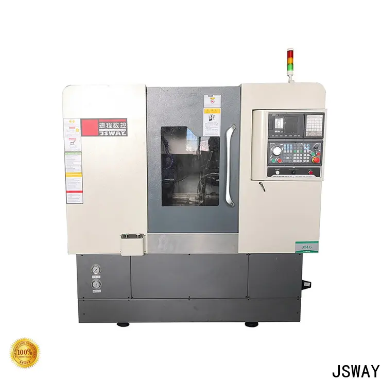 Centro de mecanizado CNC de Jsway Wheel con contrapista para el lugar de trabajo 1