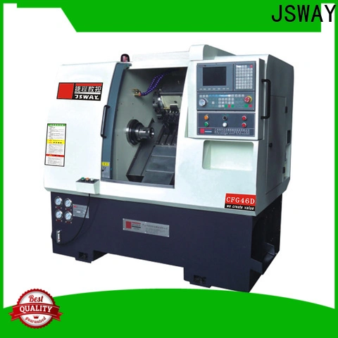 JSWAY Safe Asequible CNC Tornio para la venta para la planta 1