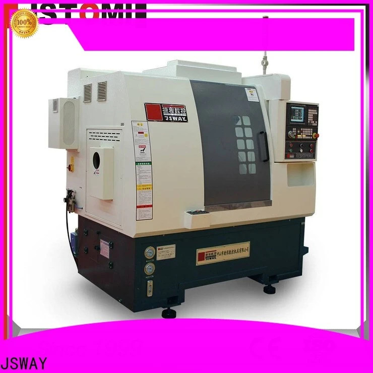 JSWAY Costo Benefit Pequeño fabricante de máquinas de torno de CNC para planta 1