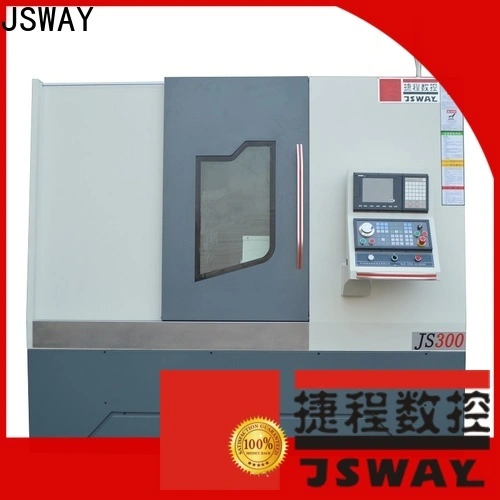 JSWAY Fábrica práctica de torno controlado por computadora para piezas militares 1