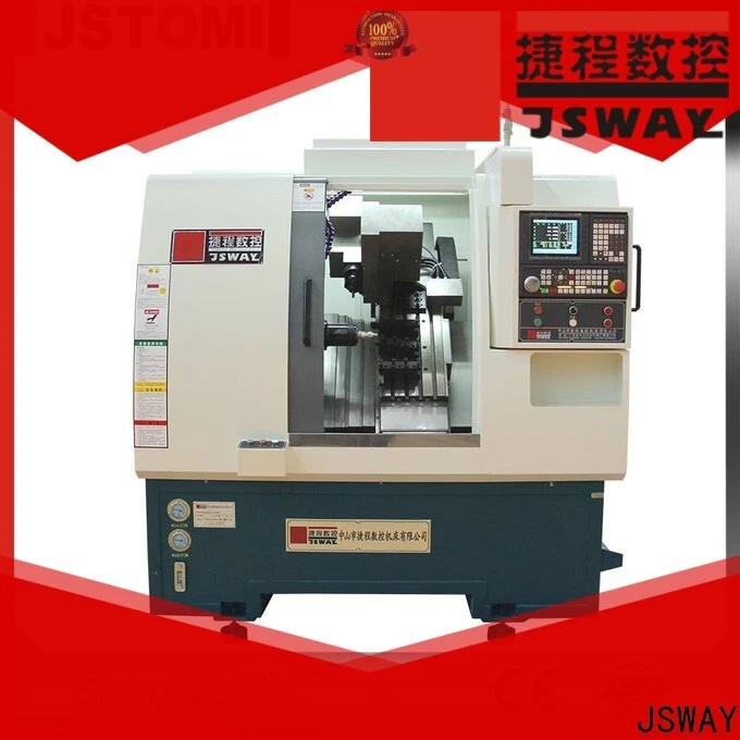 JSWAY SAFE CNC Lathe Mill with Tailstock para fábrica 1