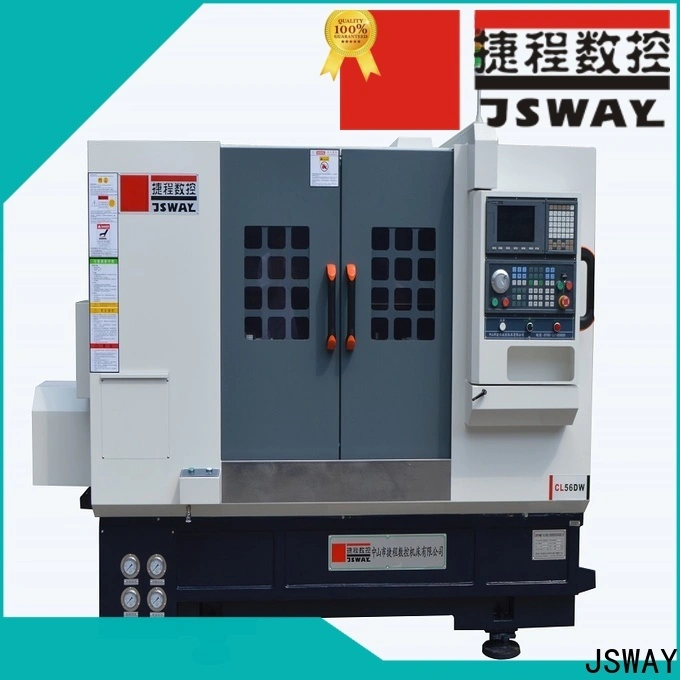 Jsway girando el torno de metal CNC a la venta a la venta por el lugar de trabajo 1