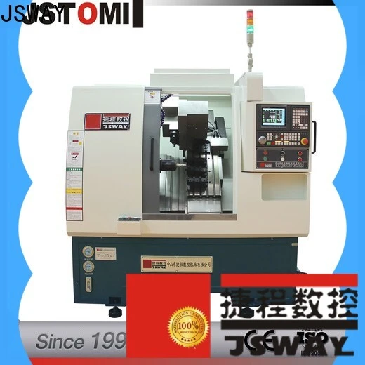 JSWAY WU800 6 ejes interpolados Eje Y Doble husillo eléctrico Máquina de torreta de potencia superior dual324 1