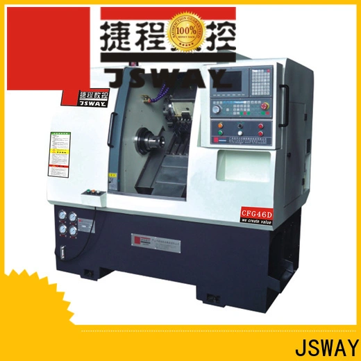 JSWAY Flexible CNC Tornhe Trabajo con astiles para la planta 1