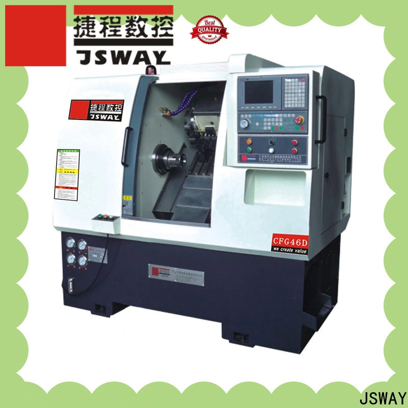 Jsway Safe Semi CNC Lathe Vendor para el lugar de trabajo 1