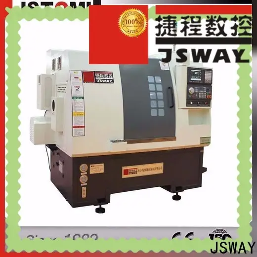 JSWAY TORNO CNC Lathe Machine Working Fabricante para planta 1
