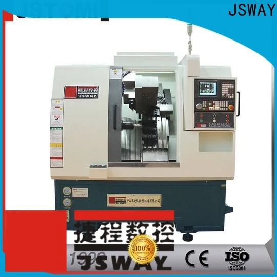 Jsway Professional Asequible CNC Tornio con contrapesado para planta 1