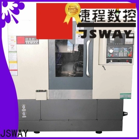 Jsway Bed CNC Turning Machine con astro de cola para el lugar de trabajo 1