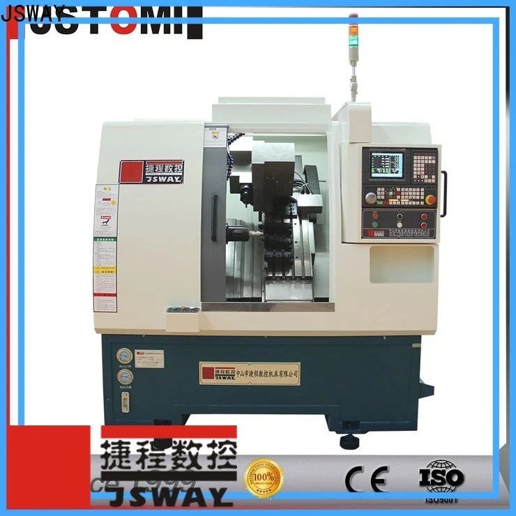 JSWAY Lathe Machine Precios Factory para piezas de máquina medial 1