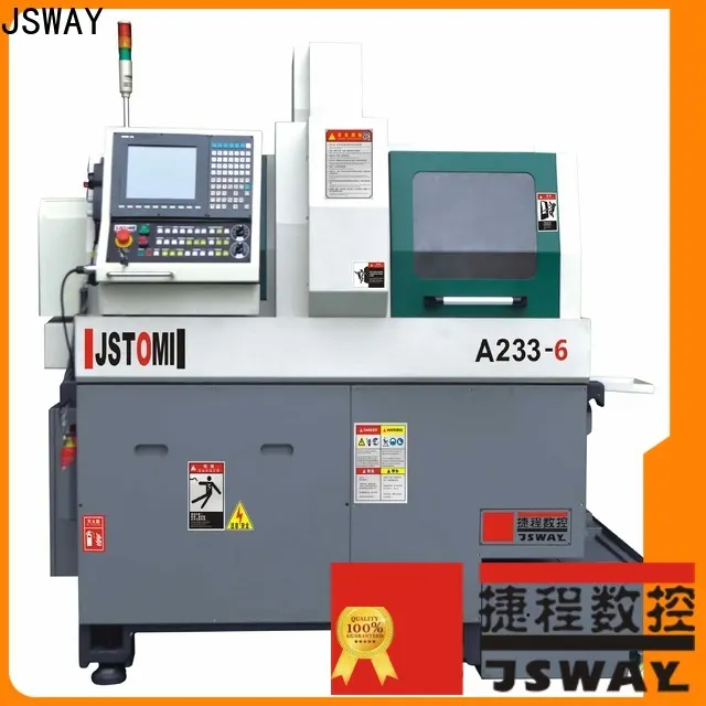 Jsway Diameter CNC Swiss مخرطة للبيع لورشة العمل 1