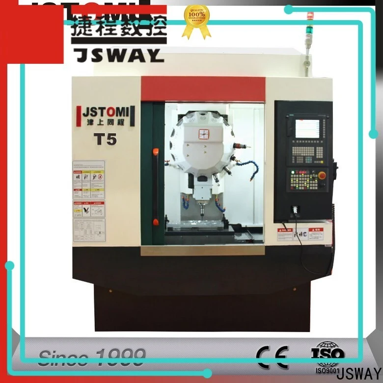 JSWAY Design 4 Axis CNC Machine de fresado Proveedor para piezas axiales del motor 1