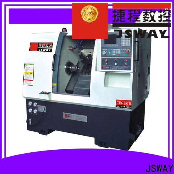 JSWAY Wheel CNC Lathe Machine Operación Proveedor para planta 1