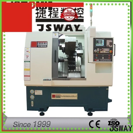 JSWAY DURABLE Usado Tornos CNC para la venta en línea para piezas axiales del motor 1