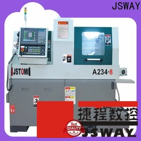 JSWAY WU800 6 ejes interpolados Eje Y Doble husillo eléctrico Máquina de torreta de potencia superior dual340 1
