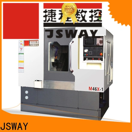 Jsway girando a tres eje proveedor de máquinas CNC para piezas axiales del motor 1