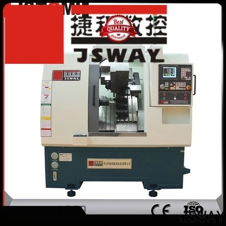 JSWAY WU800 6 ejes interpolados Eje Y Doble husillo eléctrico Máquina de torreta de potencia superior dual343 1