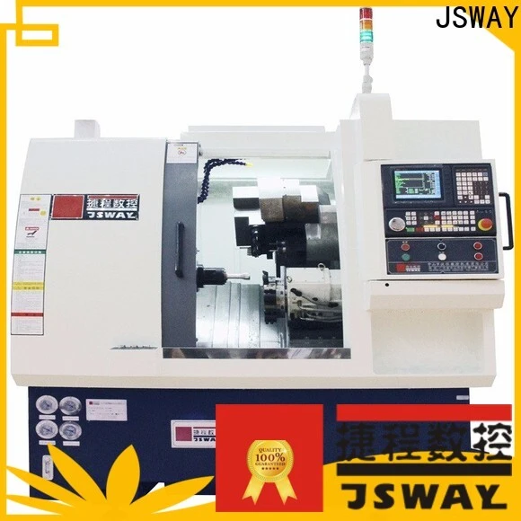 JSWAY WU800 6 ejes interpolados Eje Y Doble husillo eléctrico Máquina de torreta de potencia superior dual344 1