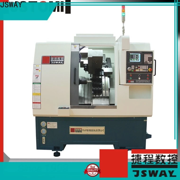 JSWAY WU800 6 ejes interpolados Eje Y Doble husillo eléctrico Máquina de torreta de potencia superior dual348 1