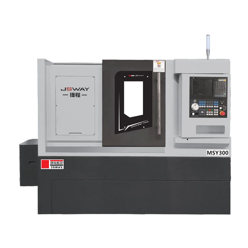 JSWAY Durable China CNC Lathe Machine Fabricante para piezas militares 1