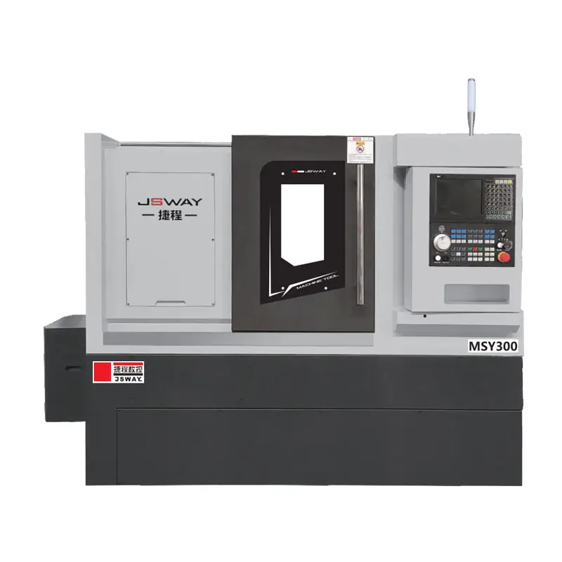 Jsway Durável China CNC Torno Fabricante para Peças Militares 1