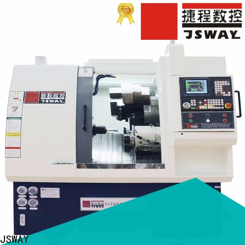 JSWAY WU800 6 ejes interpolados Eje Y Doble husillo eléctrico Máquina de torreta de potencia superior dual361 1
