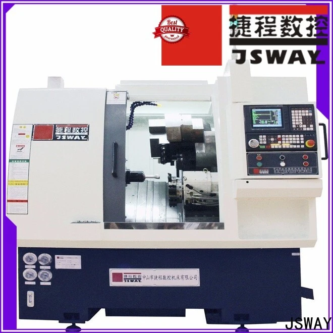 JSWAY WU800 6 ejes interpolados Eje Y Doble husillo eléctrico Máquina de torreta de potencia superior dual363 1