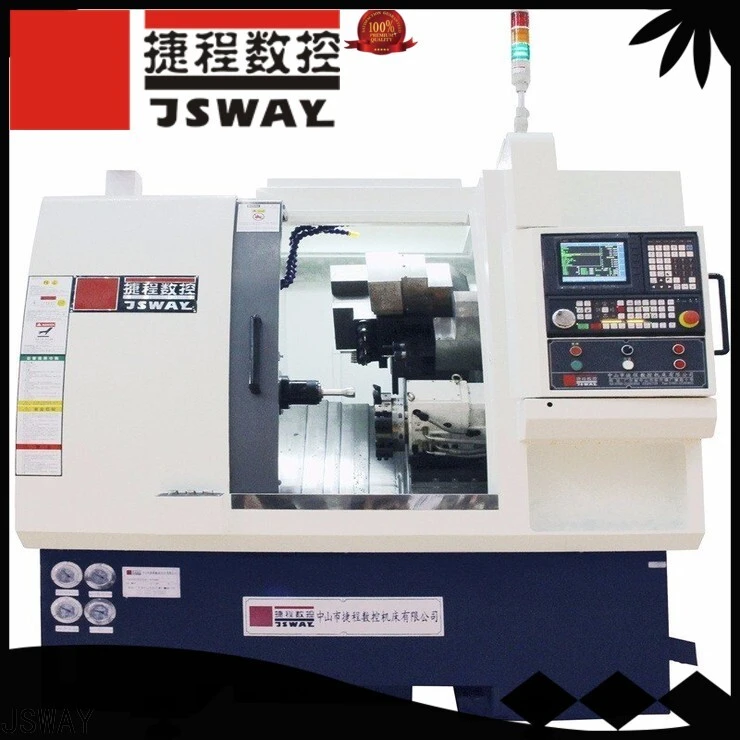 JSWAY WU800 6 ejes interpolados Eje Y Doble husillo eléctrico Máquina de torreta de potencia superior dual365 1