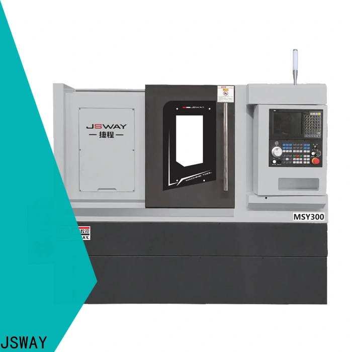 Torno de eje Y MSY500 JSWAY, máquina de torno multiusos con torreta eléctrica 1