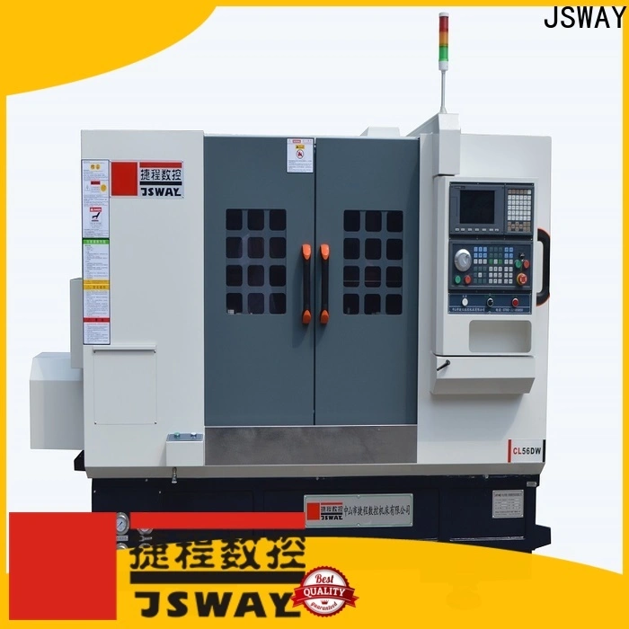 JSWAY VIDEO FLEXIBLE CNC LATHTE con Tailstock para fábrica 1