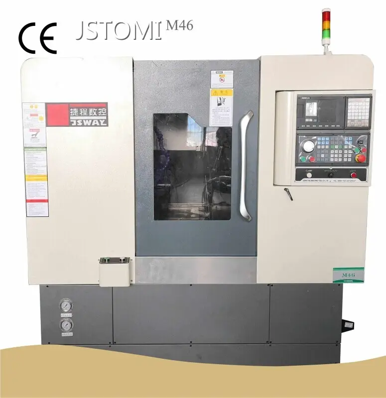 Torno CNC pequeno à venda CE/ISO da JSWAY 1