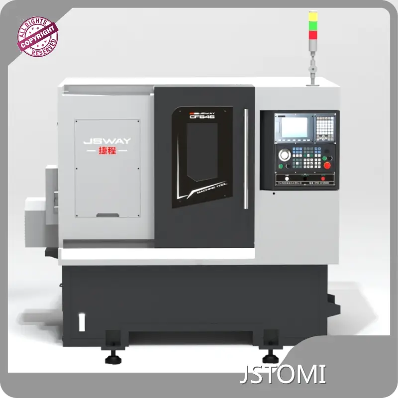 Slant Bed Cnc Lathe Shenzhenguangzhouzhongshan 2 Axis Lathe Wholesale - JSWAY 1