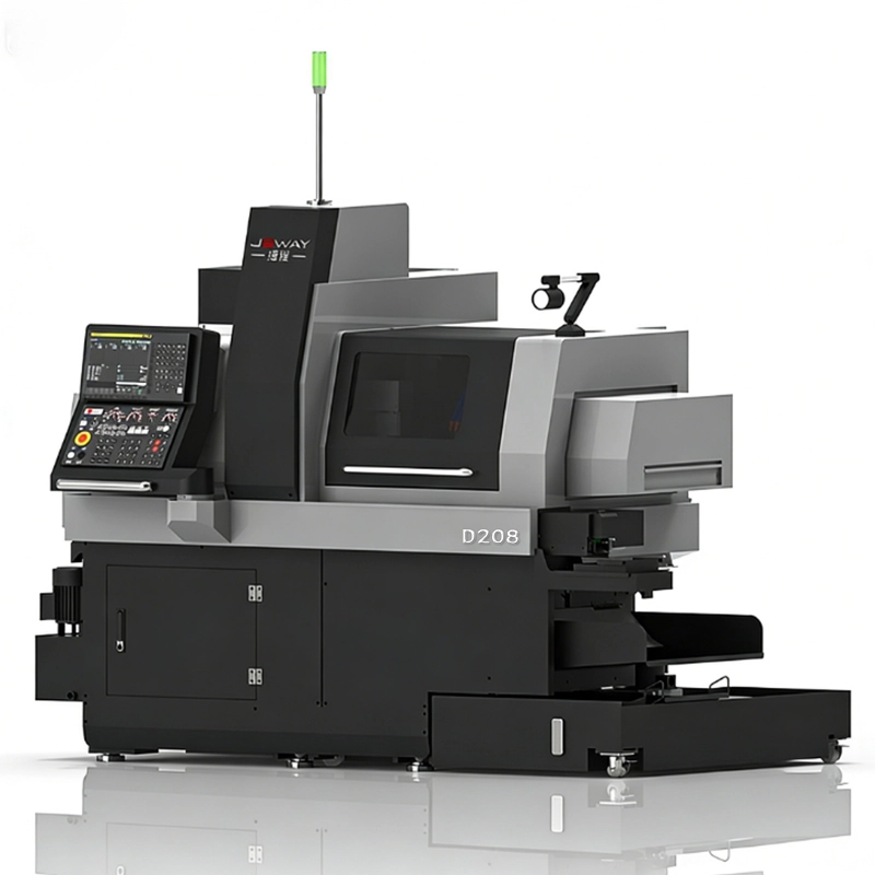 JSWAY D208 8-Achsen-CNC-Drehmaschine vom Schweizer Typ 1