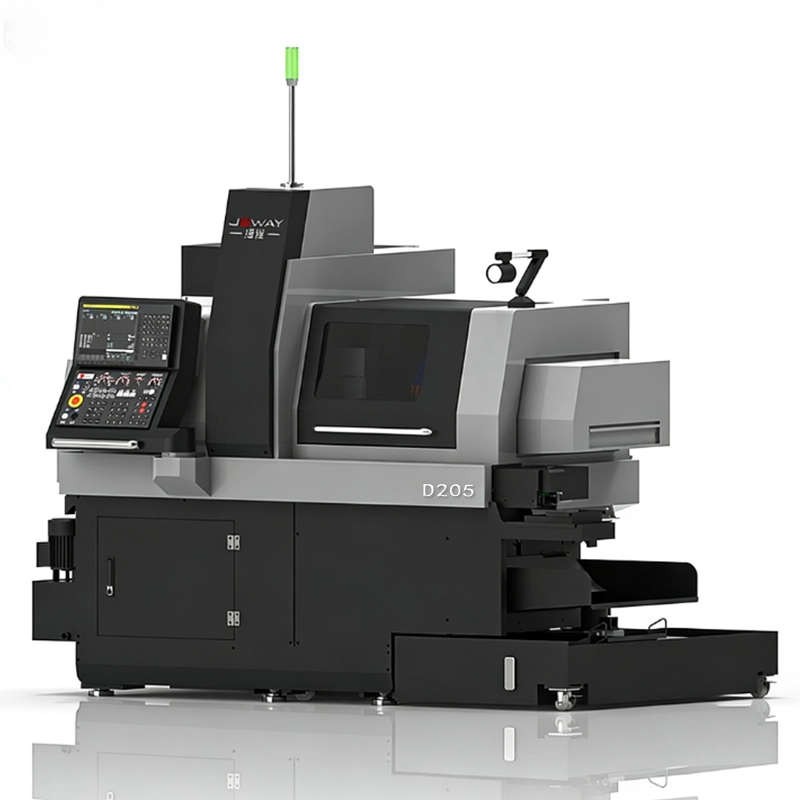 Automatische CNC-Langdrehmaschine mit Doppelspindel D205 1