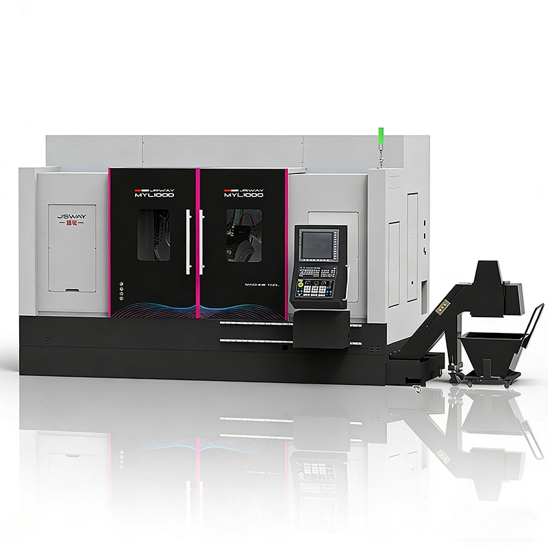 Revolver-Mehrzweckdrehmaschine CNC-Dreh- und Fräsmaschine MYL1000 1