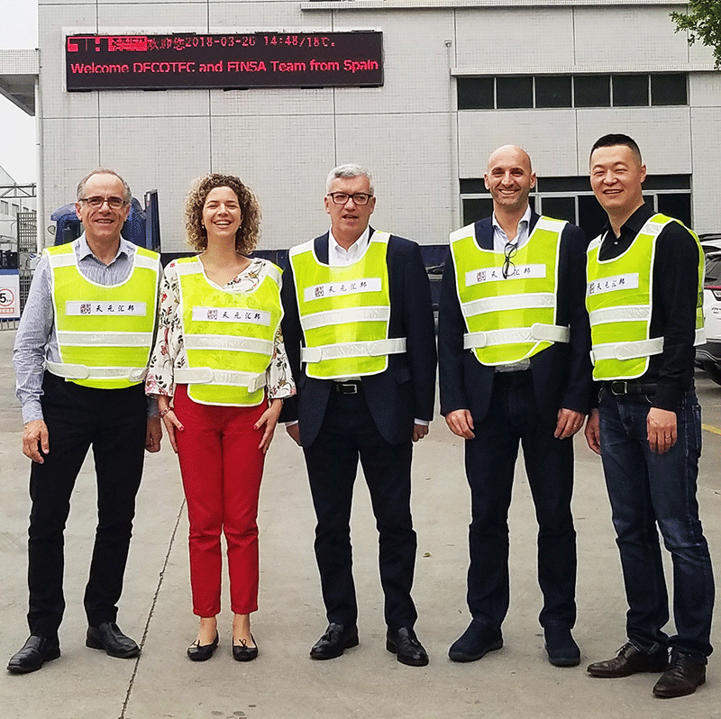 A trip to CHINA of Decotec and Finsa 1