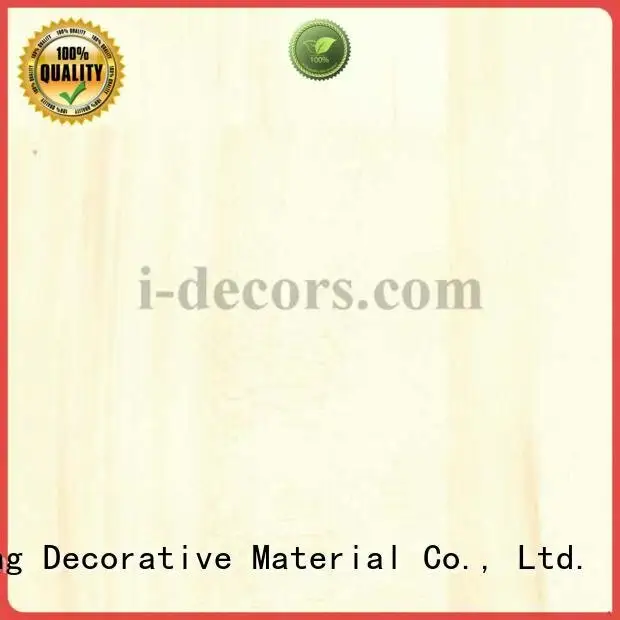 PU coated paper grain I.DECOR Decorative Material Brand wood grain paper 1