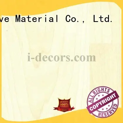 OEM wood grain paper 40609 maple PU coated paper 1