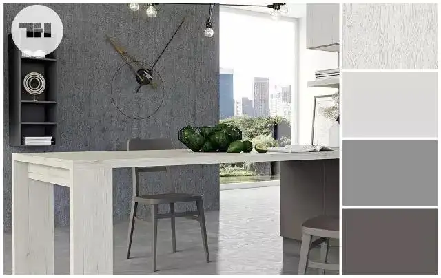 Hot resin impregnated paper autumn ash veneer I.DECOR Decorative Material Brand 10