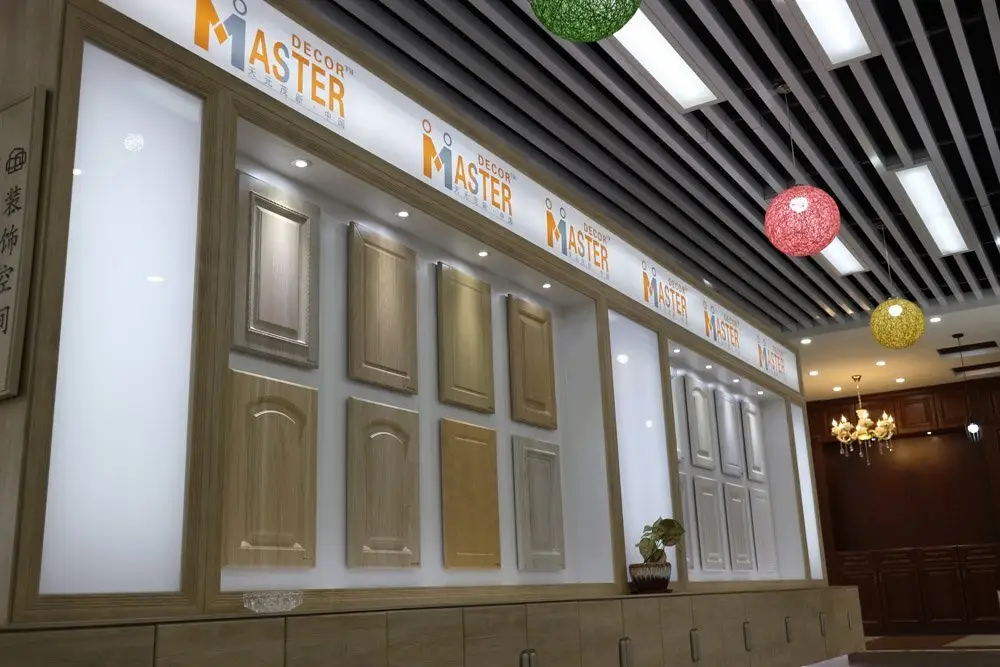 finish foil pvc film pvc film I.DECOR Decorative Material pvc woodgrain 2