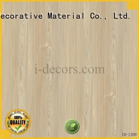 Wholesale walnut id1007 laminate melamine I.DECOR Decorative Material Brand 1