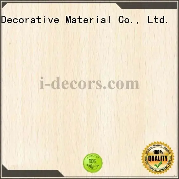 grain wood foil paper I.DECOR Decorative Material wood laminate sheets 1