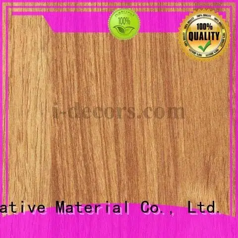 Wholesale grain teak melamine sale I.DECOR Decorative Material Brand 1