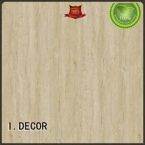 Quality resin impregnated paper I.DECOR Brand oak PU coated paper 1