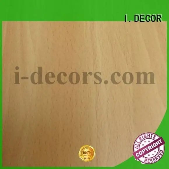 I.DECOR Brand chestnut design 48037 melamine impregnated paper cylinder 1