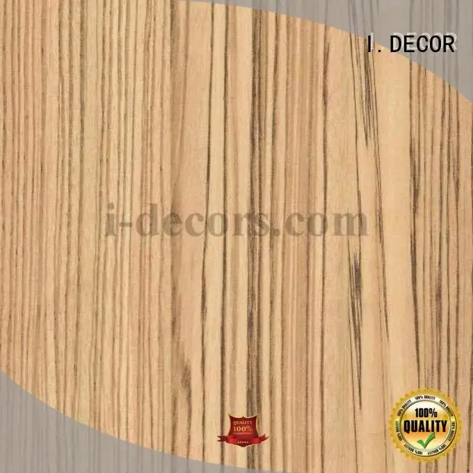 Custom melamine impregnated paper pear wood chestnut I.DECOR 1
