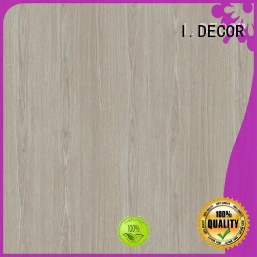 I.DECOR Brand 7ft walnut cherry wall decoration with paper 1