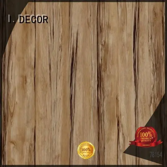 I.DECOR Brand concrete printing oak custom wall decoration with paper 1
