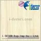 high quality printing paper decor for theater I.DECOR 1